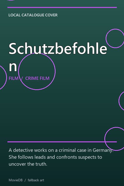 Schutzbefohlen poster