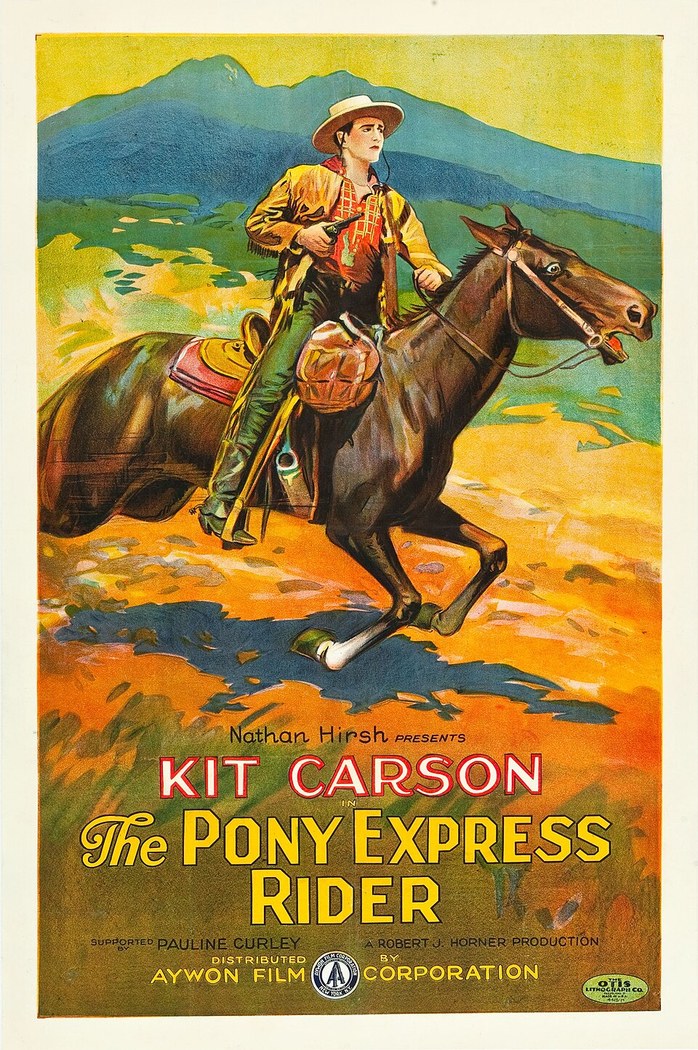 Pony Express Rider (1926 film) poster