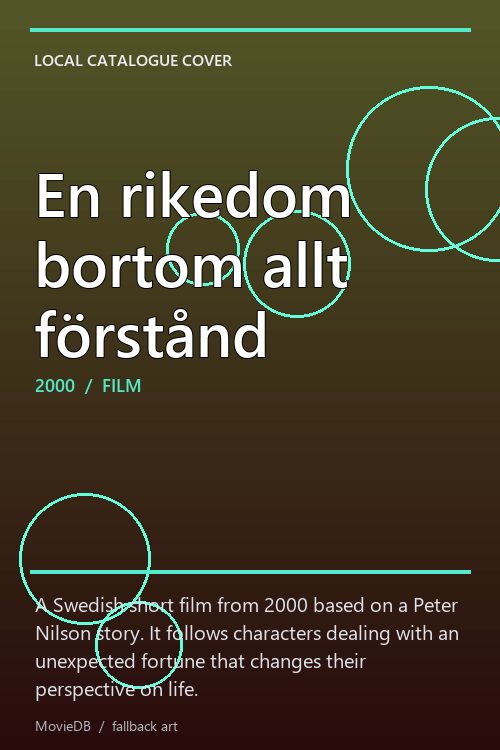 En rikedom bortom allt förstånd poster