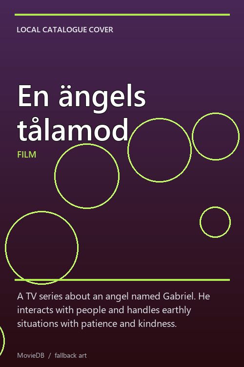 En ängels tålamod poster