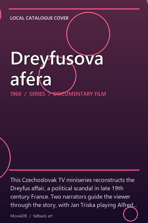 Dreyfusova aféra poster