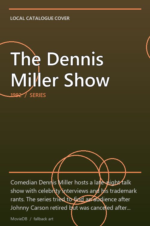 The Dennis Miller Show poster