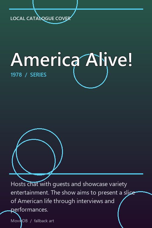America Alive! poster