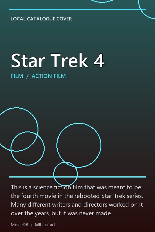 Star Trek 4 poster