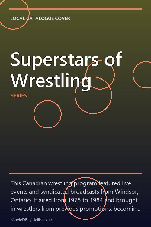 Superstars of Wrestling poster
