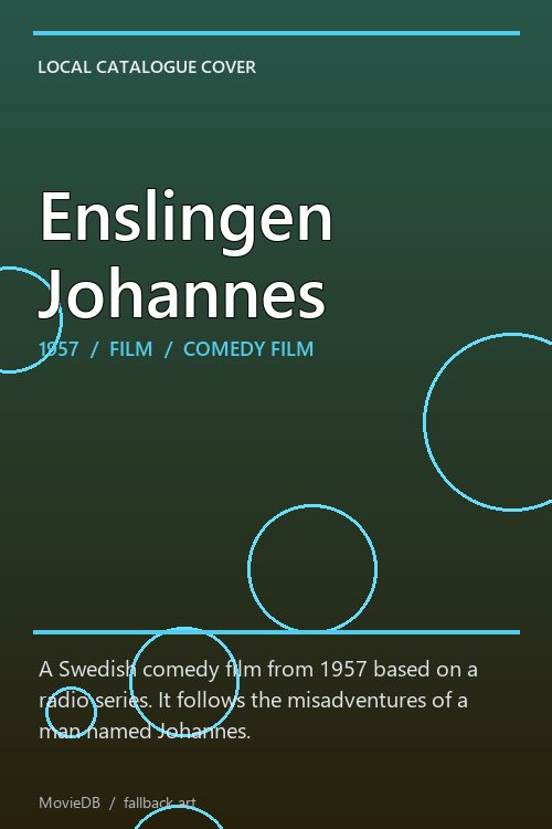 Enslingen Johannes poster