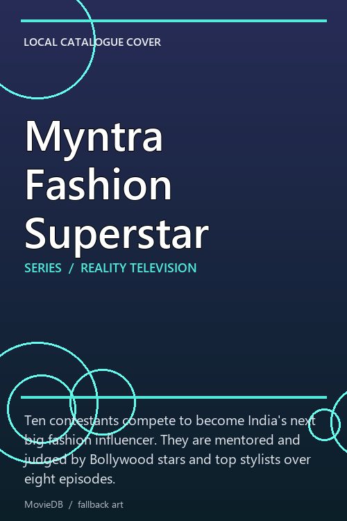 Myntra Fashion Superstar poster