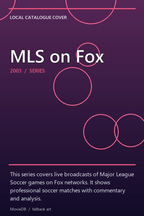 MLS on Fox poster