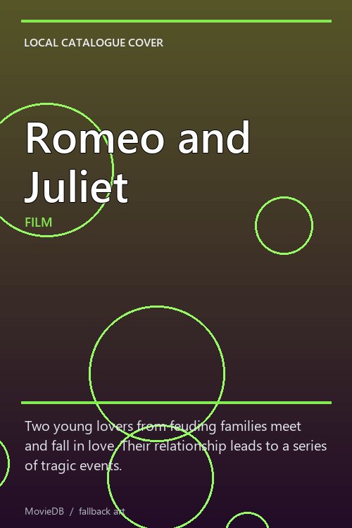 Romeo and Juliet poster
