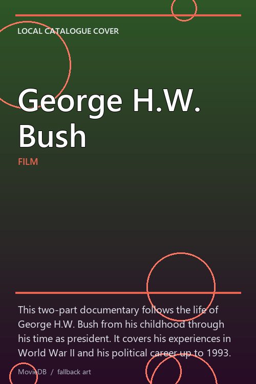 George H.W. Bush poster