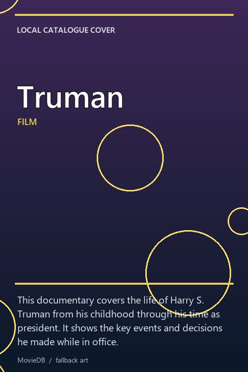 Truman poster