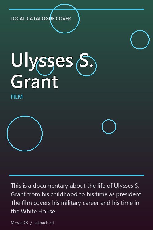 Ulysses S. Grant poster