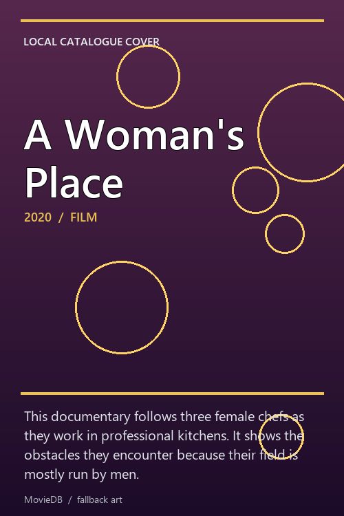 A Woman's Place poster