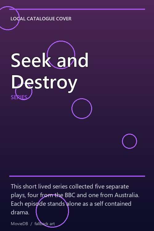 Seek and Destroy poster