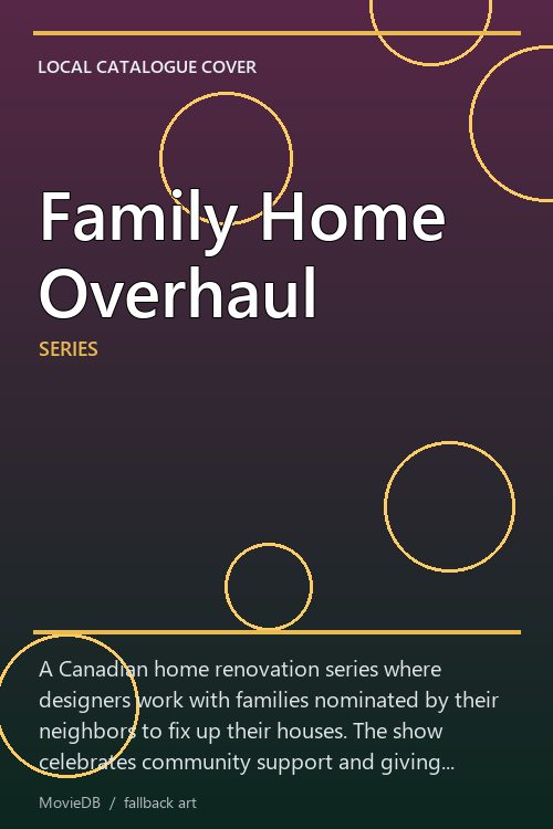 Family Home Overhaul poster