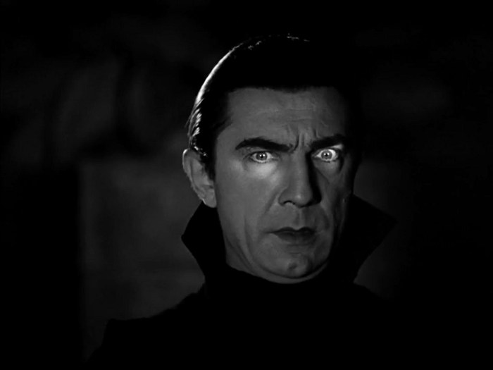Dracula in film poster