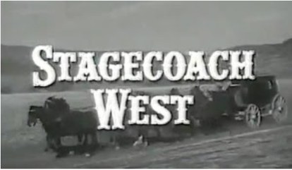Stagecoach West poster