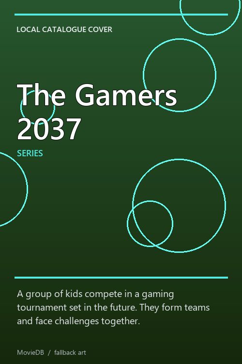 The Gamers 2037 poster