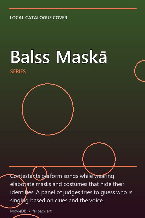 Balss Maskā poster