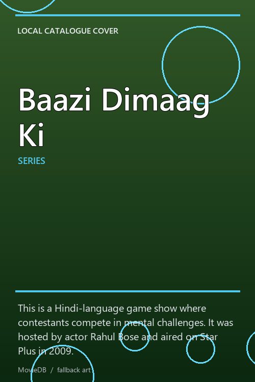 Baazi Dimaag Ki poster