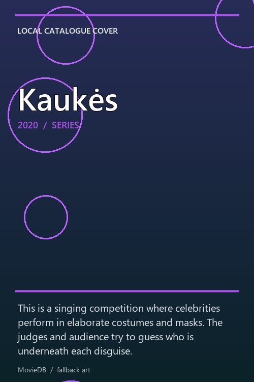 Kaukės poster