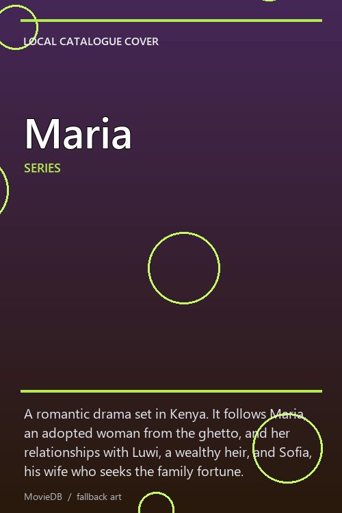 Maria poster