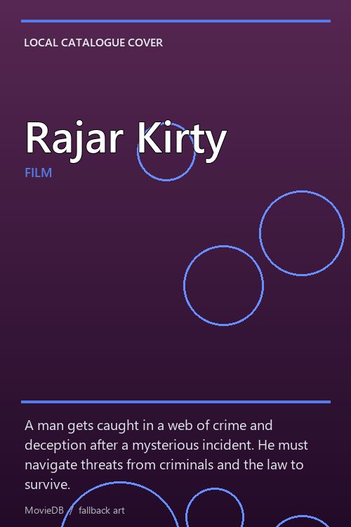 Rajar Kirty poster
