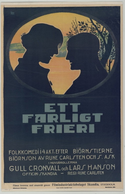 Ett farligt frieri poster