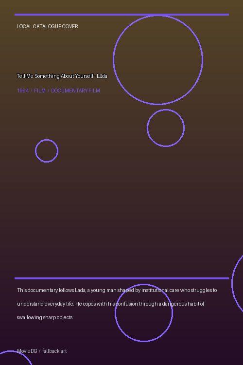 Tell Me Something About Yourself - Láda poster