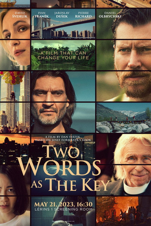 Two words as the key poster