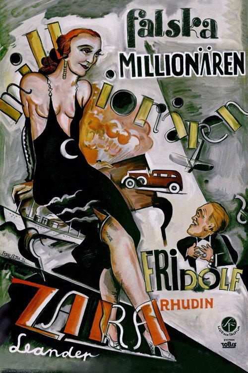 Falska millionären poster