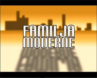 Familja Moderne poster