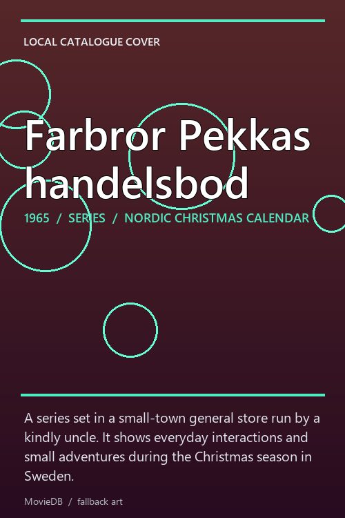 Farbror Pekkas handelsbod poster