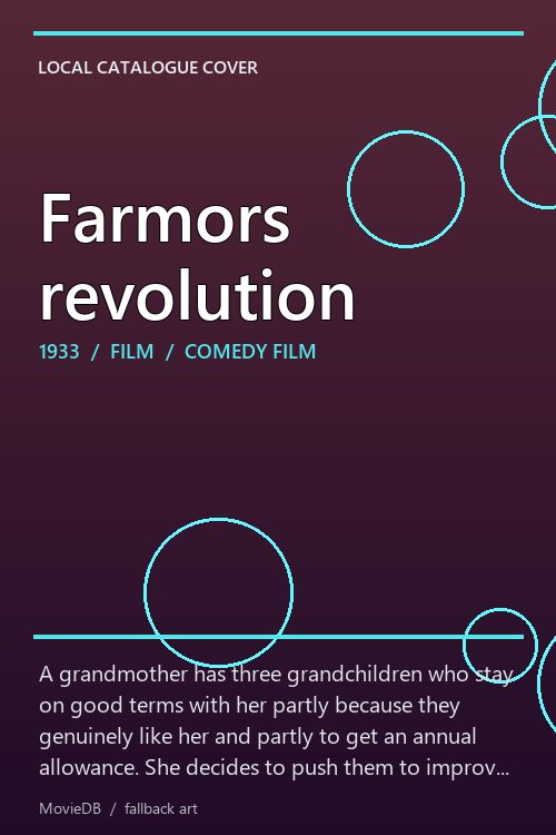 Farmors revolution poster