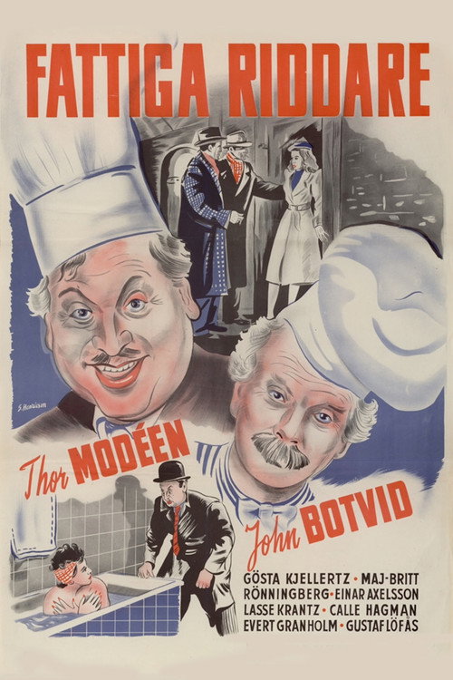 Fattiga riddare poster