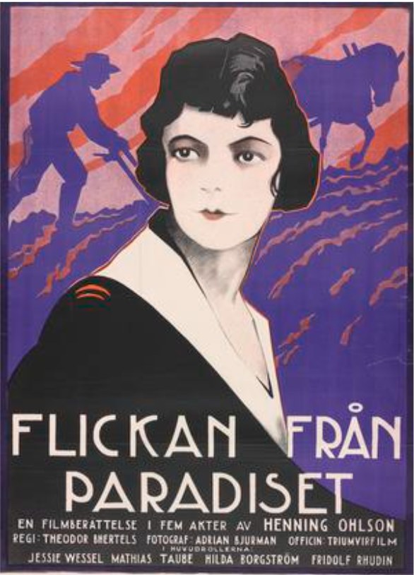 Flickan från Paradiset poster