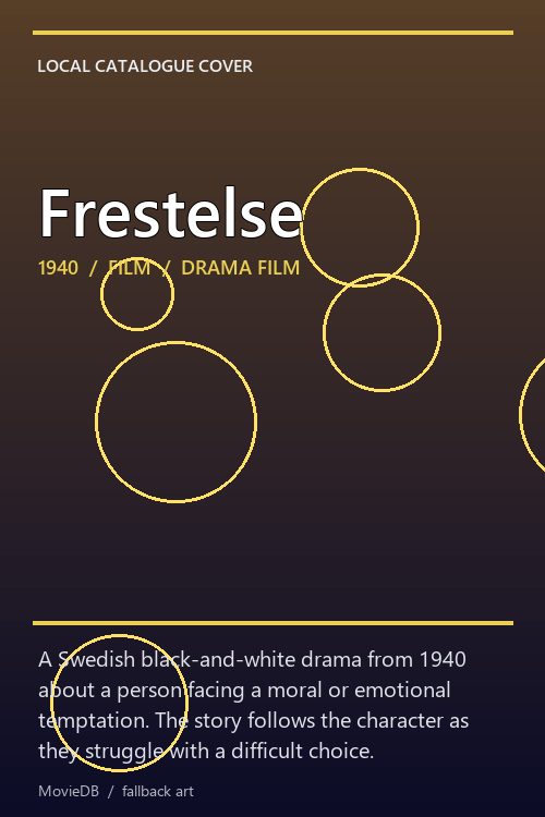 Frestelse poster
