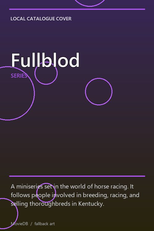 Fullblod poster