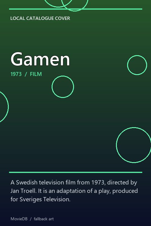 Gamen poster