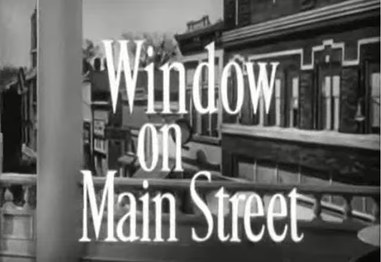 Window on Main Street poster