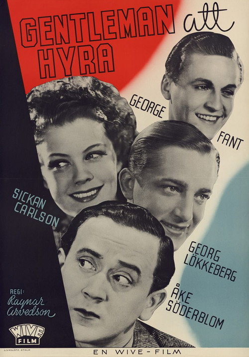 Gentleman att hyra poster