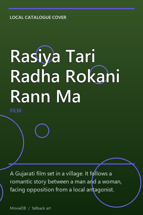 Rasiya Tari Radha Rokani Rann Ma poster