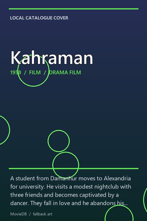 Kahraman poster