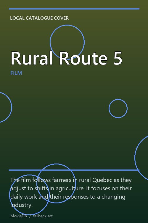 Rural Route 5 poster