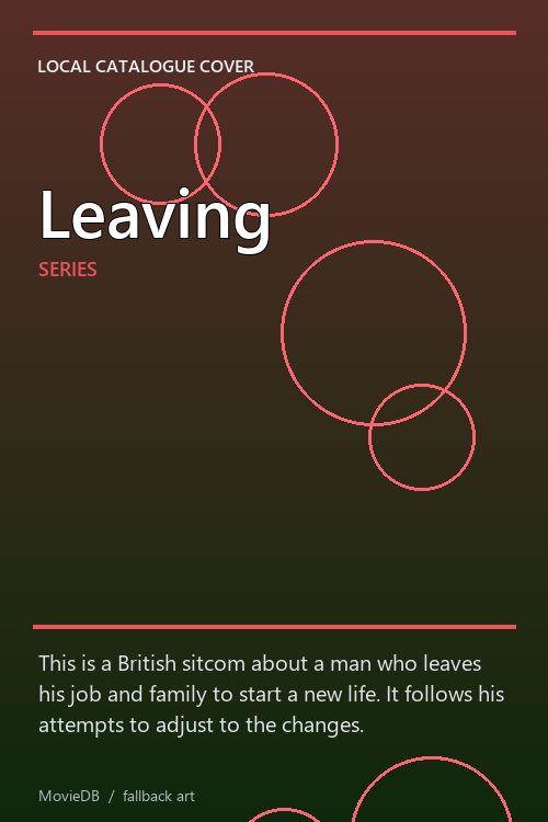 Leaving poster