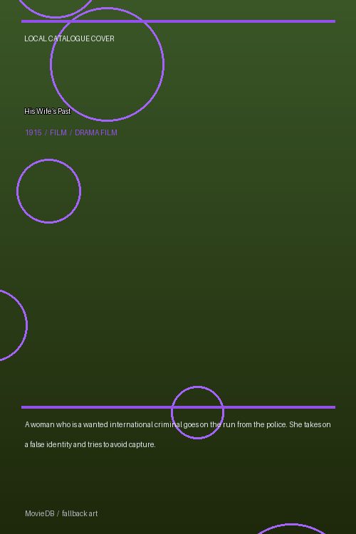 His Wife’s Past poster
