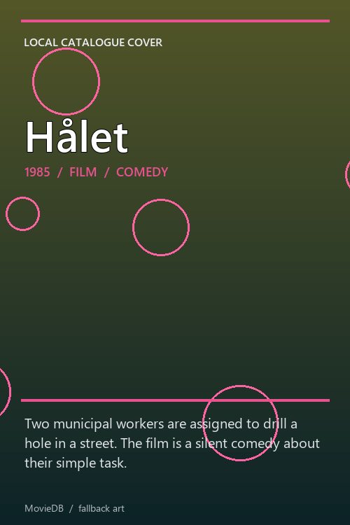 Hålet poster