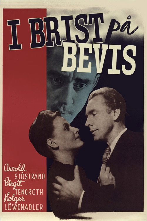 I brist på bevis poster
