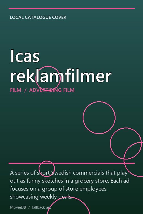 Icas reklamfilmer poster