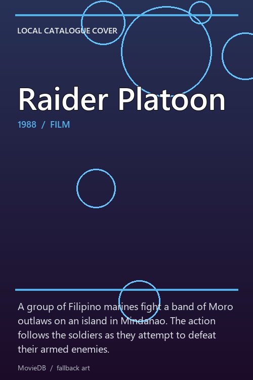 Raider Platoon poster